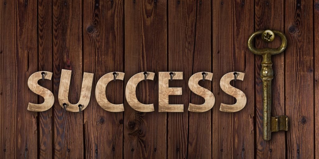 success, key, career